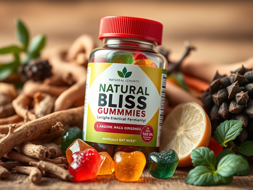 Natural Bliss Gummies for Erectile Dysfunction(ED)
