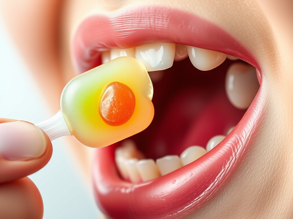 Swish This Dental Candy In Your Mouth To Rebuild Gums and Teeth